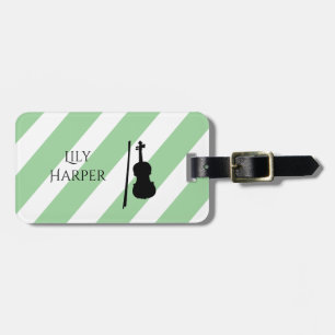 Etiqueta Para Maletas Regalos de cosecha personalizados para violinistas