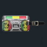 Etiqueta Para Maletas reggae del boombox<br><div class="desc"></div>
