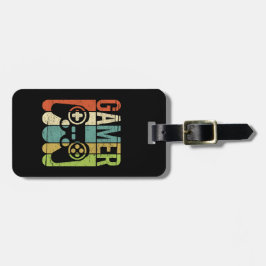 Etiqueta Para Maletas Regulador del juego del videojugador