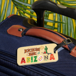 Etiqueta Para Maletas Relajarse en Arizona