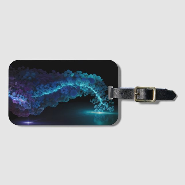 Etiqueta Para Maletas Relámpago (Anverso horizontal)