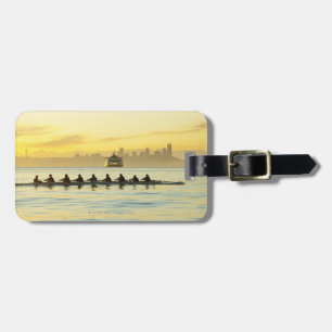 Etiqueta Para Maletas Remar el equipo 2
