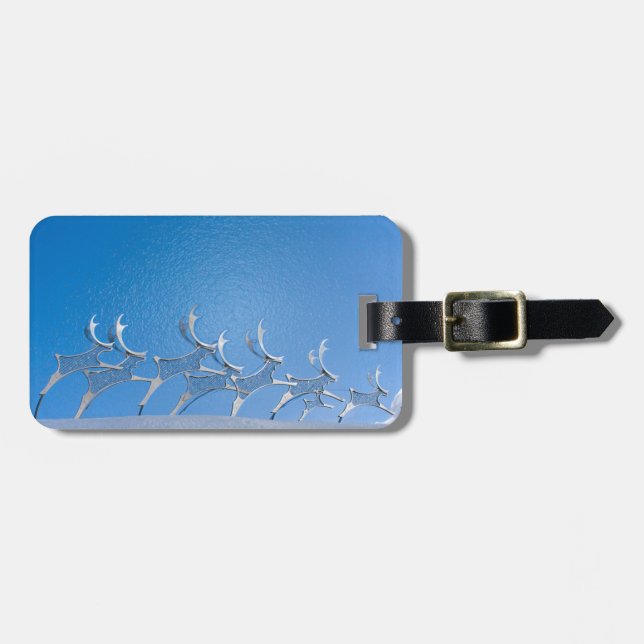 Etiqueta Para Maletas Reno (Frente Horizontal)