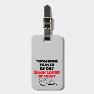 Etiqueta Para Maletas Reproductor de trombos de Lover de libros