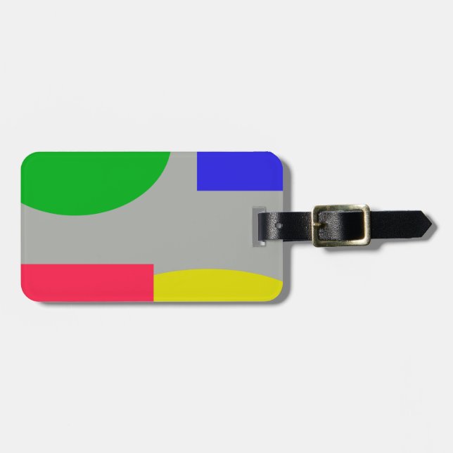 Etiqueta Para Maletas Resumen (Frente Horizontal)