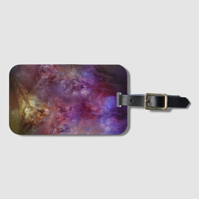 Etiqueta Para Maletas Resumen (Anverso horizontal)