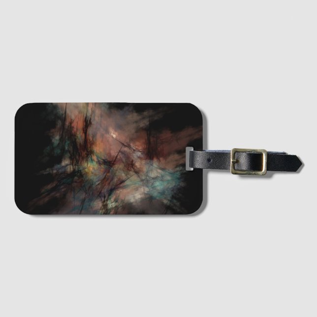 Etiqueta Para Maletas Resumen (Anverso horizontal)