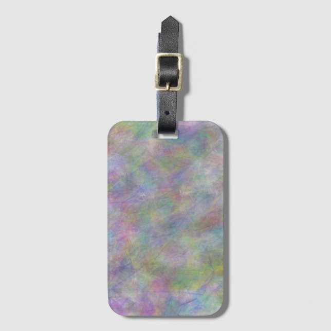 Etiqueta Para Maletas Resumen 21 de Kristalin Davis (Anverso vertical)