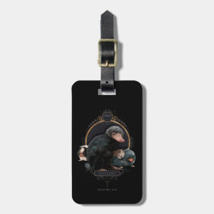 Etiqueta Para Maletas Retrato Art Nouveau de NIFFLER™s