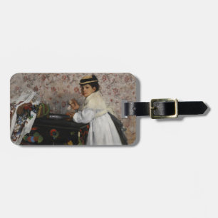 Etiqueta Para Maletas Retrato de Edgar Degas el de Mlle Hortense