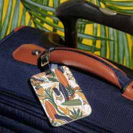 Etiqueta Para Maletas Retro Surf Club