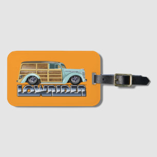 Etiqueta Para Maletas Retro Woody Lowrider