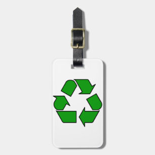 Etiqueta Para Maletas Reutilización y reciclaje