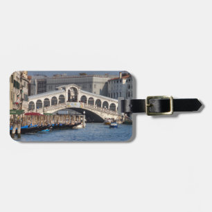 Etiqueta Para Maletas Rialto Bridge Venice Italia