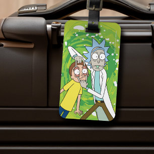 Etiqueta Para Maletas RICK AND MORTY™   Míralo