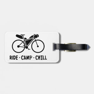 Etiqueta Para Maletas Ride Camp Chill Bikepacking