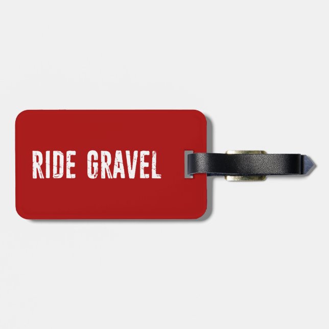 Etiqueta Para Maletas Ride Gravel (Atrás Horizontal)