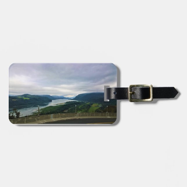 Etiqueta Para Maletas Río Columbia (Frente Horizontal)