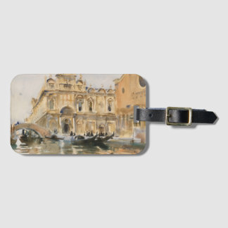 Etiqueta Para Maletas Río dei Mendicanti, Venecia de John Singer Sargent