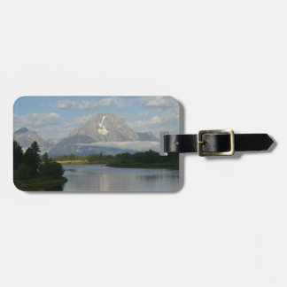 Etiqueta Para Maletas Río Jackson Hole en el Parque Nacional Grand Teton