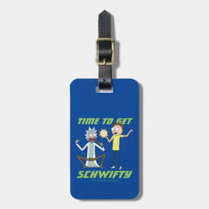 Etiqueta Para Maletas RIQUEZA Y MORTY™ Hora De Conseguir Schwifty