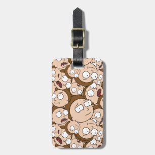 Etiqueta Para Maletas RIQUEZA Y MORTY™ Los estados de ánimo de Morty