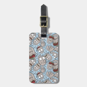Etiqueta Para Maletas RIQUEZA Y MORTY™ Los estados de ánimo de Rick