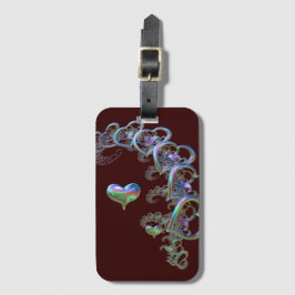 Etiqueta Para Maletas Ritmo del corazón