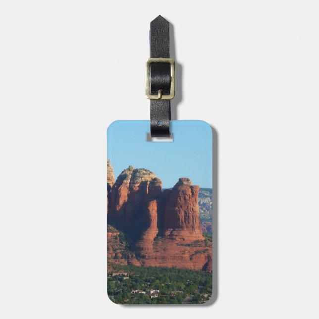 Etiqueta Para Maletas Roca de café I en Sedona Arizona (Frente Vertical)