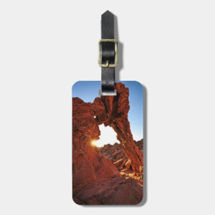 Etiqueta Para Maletas Roca del elefante en el valle del fuego
