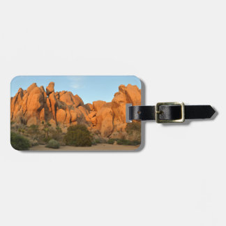 Etiqueta Para Maletas Rocas del atardecer en Joshua Tree