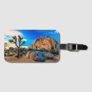 Etiqueta Para Maletas Rock de anciana - Parque Nacional del árbol Joshua