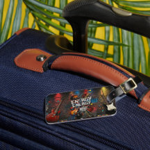 Rock ‘n’ Roll Electric Guitar Luggage Tag