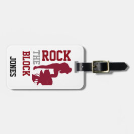 Etiqueta Para Maletas Rock The Block Swimers Bag Tag