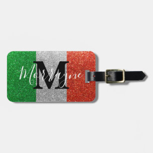 Etiqueta Para Maletas Roma, Purpurina de la bandera italiana, Venecia, I