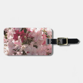 Etiqueta Para Maletas Rosa Azalea