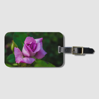 Etiqueta Para Maletas Rosa morado