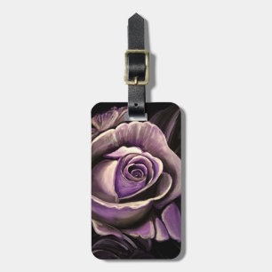 Etiqueta Para Maletas Rosa morado