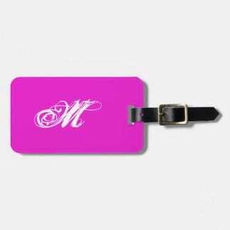 Etiqueta Para Maletas Rosa plano personalizado