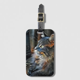 Etiqueta Para Maletas Rosa y luz mágica