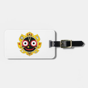 Etiqueta Para Maletas Rostro del Señor Jagannath Deidad Hindú Espiritual