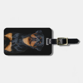 Etiqueta Para Maletas Rottweiler