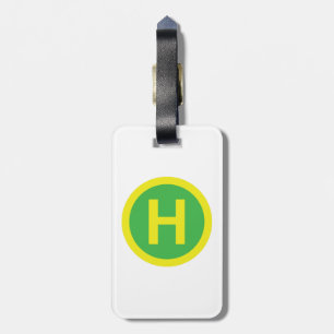 Etiqueta Para Maletas Rótulo Helipad