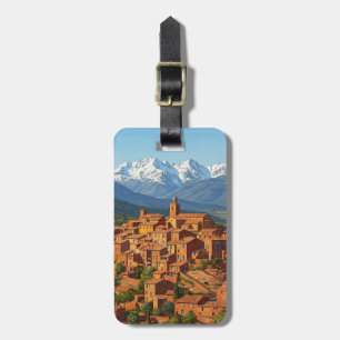 Etiqueta Para Maletas Roussillon France Travel