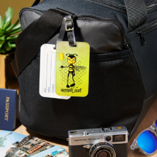 Etiqueta Para Maletas Royal Buzz