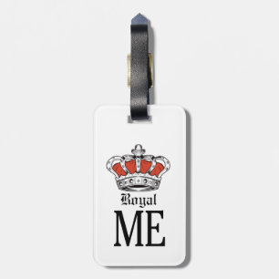 Etiqueta Para Maletas Royal Me - Naranja