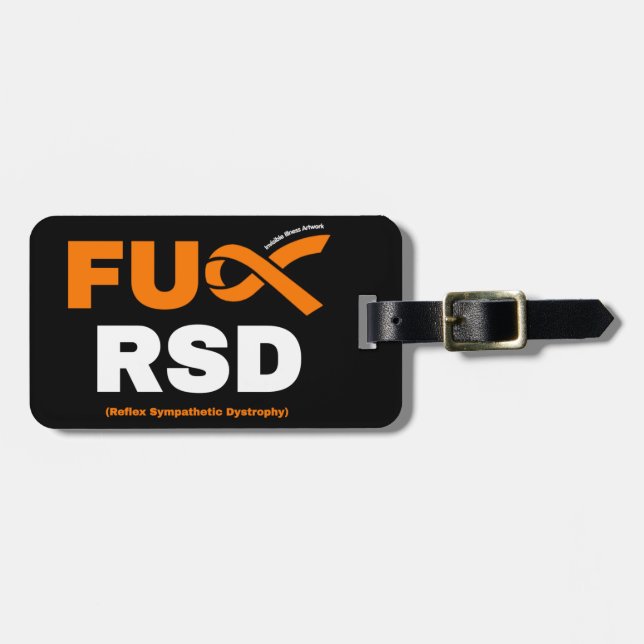 ETIQUETA PARA MALETAS RSD FU (Frente Horizontal)