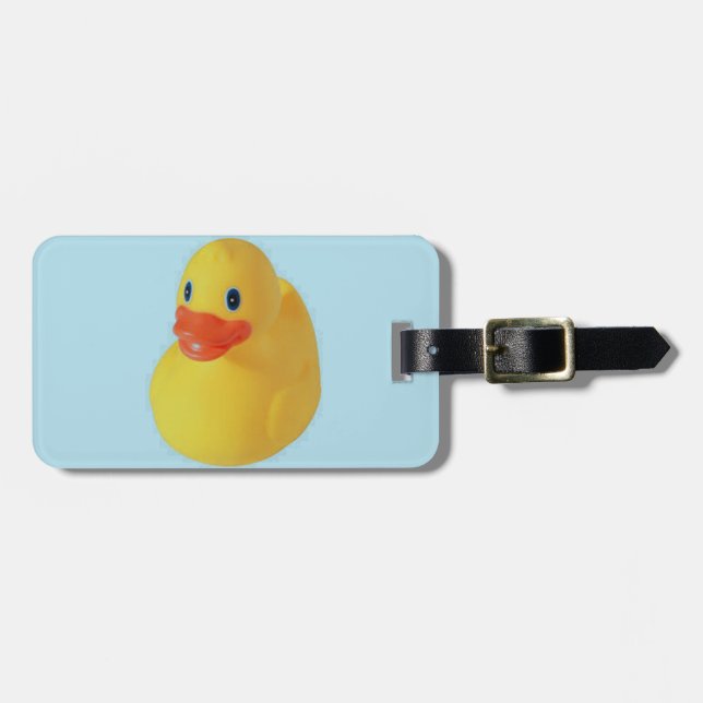 Etiqueta Para Maletas Rubber Ducky (Frente Horizontal)