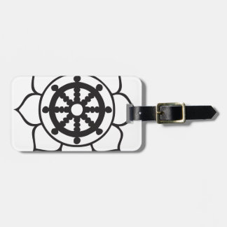 Etiqueta Para Maletas Rueda Lotus de Dharma
