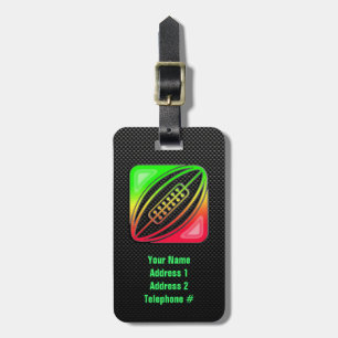 Etiqueta Para Maletas Rugbi liso